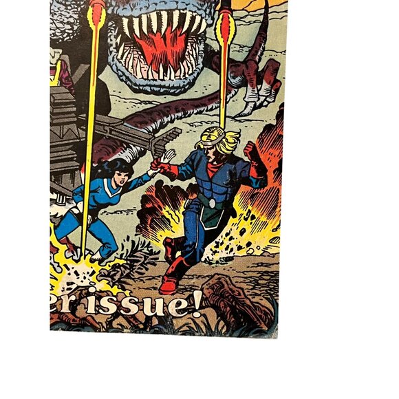 Dino Riders Issue 1 Marvel 1989 Premier Issue VF Condition Trimpe Simonson - Picture 6 of 9